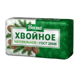 Мыло твердое ВЕСНА Народное 140г хвойное *44  2611