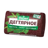 Мыло твердое ВЕСНА 90г  Дегтярное *72  0426