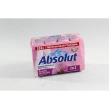 Мыло твердое ABSOLUT 2в1 4*75гр Дикая орхидея *24  1988