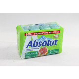 Мыло твердое ABSOLUT Fito Guard 4*75гр Грейпфрут и бергамот *24  2220