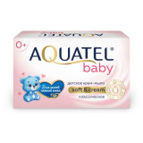 Мыло-крем твердое AQUATEL Baby 90гр Классическое *24  5139