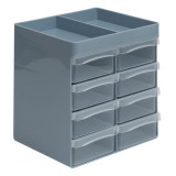 Органайзер д/мелочей (серо-синий/прозрачный) *8 190*160*202 мм 5999