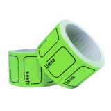 Ценник 36х25 цветной Зеленый (прод по 5шт)*170 ТДМ67153 5906