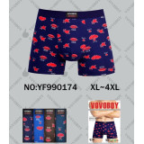 Боксерки муж. Vovoboy 990174 (XL-4XL) пр. по 8