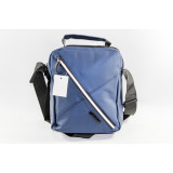 Сумка муж 8006 (22х23) синяя