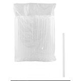 Трубочки прямые прозрачные д-12ммх210 (250шт/уп)*14 (для коктейльных стак)