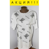 Футболка жен. 8045 (единый размер 46-50) черный