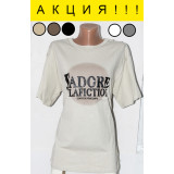 Футболка жен. Orange №72 (единый размер 48-52) серый