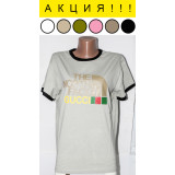 Футболка жен. Orange №51 (единый размер 48-50) олива