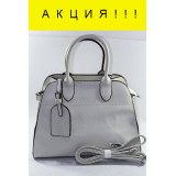 Сумка жен. 396-2 (36*24) св.серая