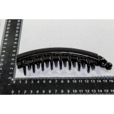 Заколка банан KP-4191 черная*12