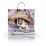 Пакет с пластиковой ручкой  36*34 Джоли (прод.по 10)*100