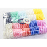 Резинка пружинка KP-5990 (прод по 25)*100 пастель