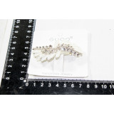 Заколка Автомат GC-69/1 (прод по 6)*12 серебро