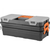 Органайзер Blocker Expert 16 с двумя лотками серо-свинц/оранжевый*4 2226