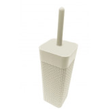 Комплект WC Plast Team Stone (подставка+ерш)  молочный туман*12 2646