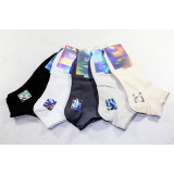 Носки муж.сетка корот. 