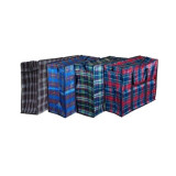 Сумка п/п 50*45+20см с молнией клетка 4902*10 СПП20757 0006