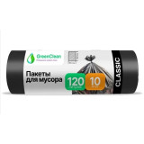 Мешки д/мусора GREEN CLEAN  120л/10шт 