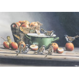 Мозаика со стразами 50х65 на рамке LMZ 5071 натюрморт