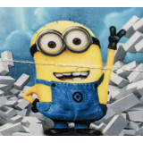 Мозаика со стразами 25х25 без рамы ММ 1006 миньон