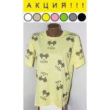 Футболка жен. 8880-6 (единый размер 52-54) белый