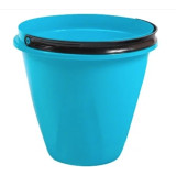 Ведро 10л евро Лайт голубой 6187