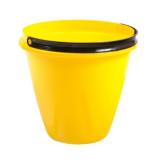 Ведро 10л евро Лайт желтый 6309