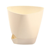 Горшок д/цветов Элеганс 5,0л молочный 6002