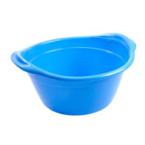 Таз 24л круглый голубой 1304