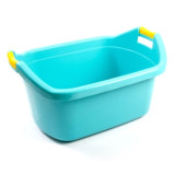 Таз 40л овальный голубой 1298