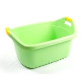 Таз 40л овальный зеленый 1298