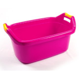 Таз 48л овальный розовый 6903