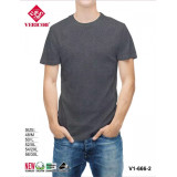 Футболка муж VERICON (48-56р) (прод по 5) V1-666-2 т.серый