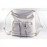 Сумка-рюкзак жен 91722 (34х27) бежев