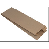 Пакет бумаж 300х100х60мм 40г/м2 Крафт плоское дно (прод по 100шт)*2000 БУМ18349 4839