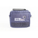 Сумка муж 572 (16х14) синяя