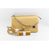 Сумка-клатч жен. KF-540 (25х15) желт