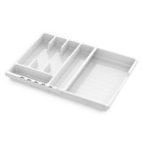 Лоток д/столовых приборов разд.Смарт бел.360*300*52,6 С424БЕЛ*12 0837