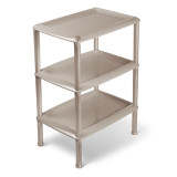 Этажерка универ. Джетта 3 полки кор.-серая С741КСЕР*4 6581