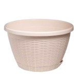 Кашпо д/цветов подвесное КШ-3568 6,5л (Кремовый)*16 5684