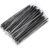 Трубочки черные в индивид. уп-ке 8х240 (250шт/уп)*16