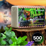 Соляной брикет д/бани 500г 