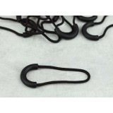 Пуллер (держатель текстильный) д/бегунка арт.28075-3 со шнуром (прод по 20) черный