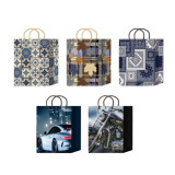 Подарочный пакет ламинированный 26*33*14 (L349-353 Микс) (прод.по 10) ПБР58571 0094