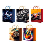 Подарочный пакет ламинированный 26*33*14 (L359-363 Микс) (прод.по 10) ПБР60172 0019/0094