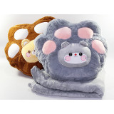 Игрушка+плед (140*100) Лапа