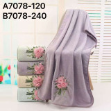 Полотенце банное 70х140см A7078 м/ф (прод по 8)