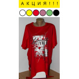 Футболка жен. 9801 (L)  зеленая