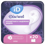 Прокладки урологические iD Light Discreet Mini 20шт 5100 *(012, 19.07.2028)*